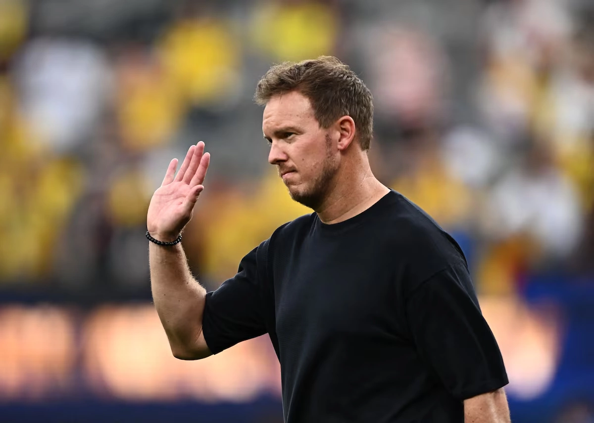 HLV Julian Nagelsmann Khẳng Định Sẵn Sàng Tiếp Tục Dẫn Dắt Đội Tuyển Đức Sau Thất Bại Ở World Cup 2026 - hình ảnh - playxx88.com HLV Julian Nagelsmann Khẳng Định Sẵn Sàng Tiếp Tục Dẫn Dắt Đội Tuyển Đức Sau Thất Bại Ở World Cup 2026 - hình ảnh - playxx88.com