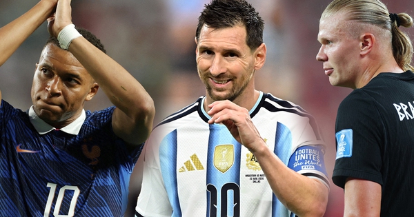 Messi, Mbappe và Haaland đua tam mã cực kỳ gay cấn: World Cup xem ‘cuốn’ đến lạ lùng - hình ảnh - playxx88.com Messi, Mbappe và Haaland đua tam mã cực kỳ gay cấn: World Cup xem ‘cuốn’ đến lạ lùng - hình ảnh - playxx88.com