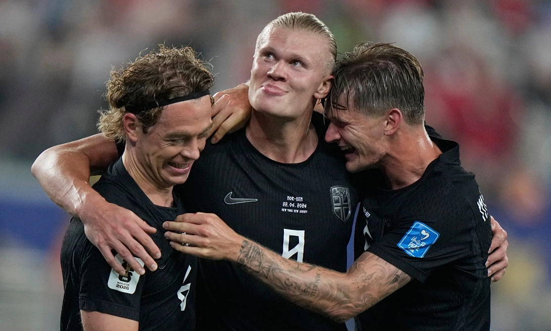 Haaland lập cú đúp, đưa Na Uy vào vòng knock-out World Cup - hình ảnh - playxx88.com Haaland lập cú đúp, đưa Na Uy vào vòng knock-out World Cup - hình ảnh - playxx88.com