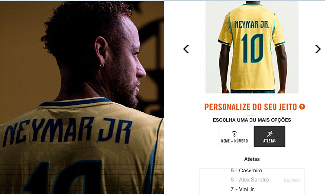 Áo tuyển Brazil in tên Neymar gây tranh cãi vì một dấu chấm: góc nhìn mới cho người chơi Việt - hình ảnh - playxx88.com Áo tuyển Brazil in tên Neymar gây tranh cãi vì một dấu chấm: góc nhìn mới cho người chơi Việt - hình ảnh - playxx88.com