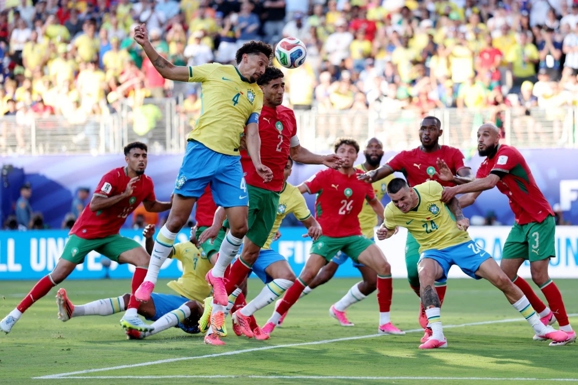 Brazil 1-1 Morocco: Vinicius Junior tỏa sáng, fan XX88 ăn cược kịch tính - hình ảnh - playxx88.com Brazil 1-1 Morocco: Vinicius Junior tỏa sáng, fan XX88 ăn cược kịch tính - hình ảnh - playxx88.com